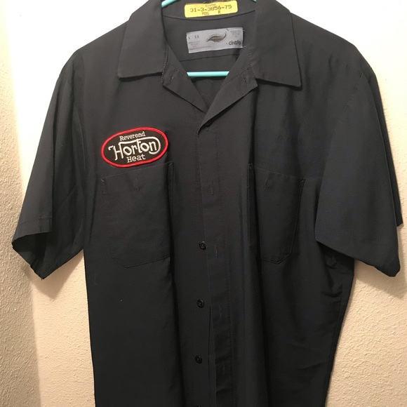 Other - Reverend Horton Heat customized work shirt